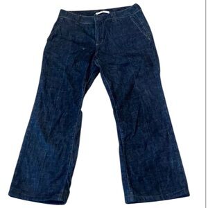 Tommy Hilfiger jeans size 10P dark wash flare wide legs vintage